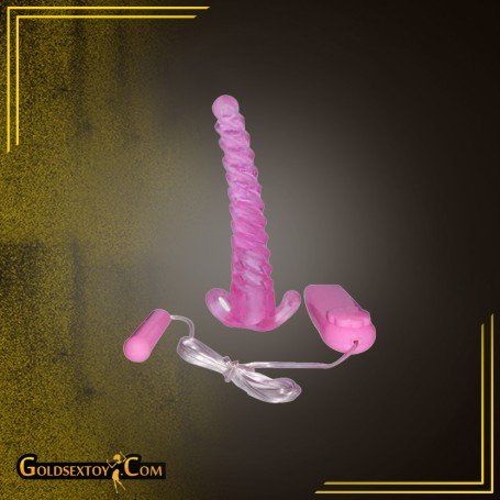 Crystal Jellies Pink Anal Starter Dildo AD-026