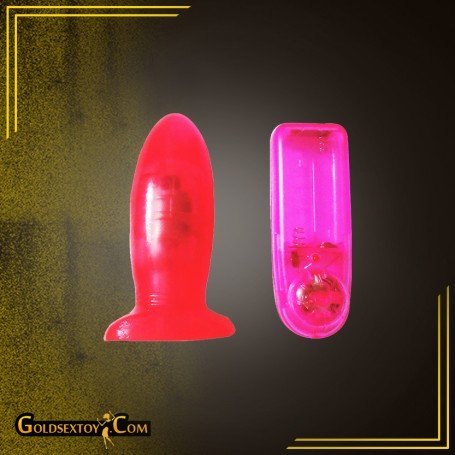 Crystal Anal Butt Plug Vibrating AD-013