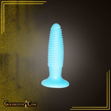 Ribbed Fat Anal Dildo AD-010