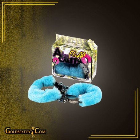 Ankle Fluff Cuffs with Keys BDSM-012