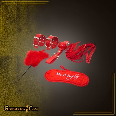 BDSM SEX KIT Bracelet+Whip+Goggles+Feather+Mouth Ball GagBDSM-001