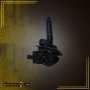 Strap On Dildo Harness with Big Black Dildo Vibrator SO-027
