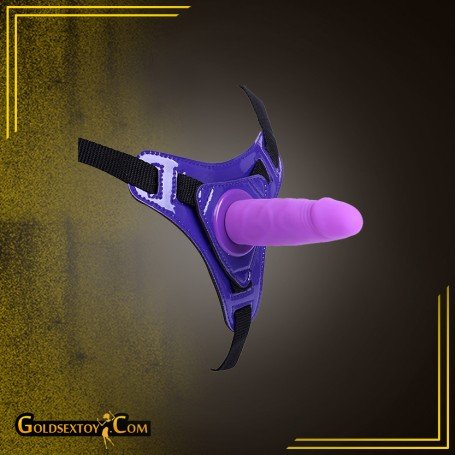 Ultra Elastic Harness Lesbian Strapon Dildo SO-019