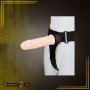 LeLuv 8 Male Hollow Vibrating Strap On SO-016