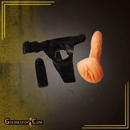 Strap On - Vibrating with Attached Vagina SO-005