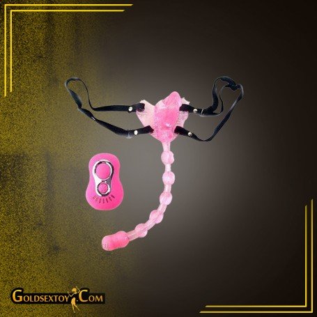 Wearable Butterfly Whip Anal Vagina Stimulator SO- 003