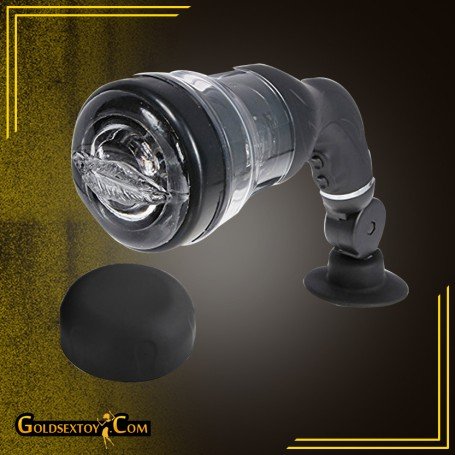 ROTATION LOVER VIBRATING MASSAGER WITH SUCTION CUP MS-051