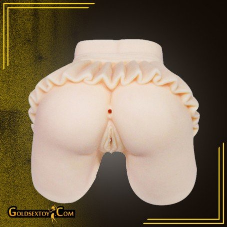 Silicone Mini Skirt Ass & Vagina Masturbator V2 BAV-019