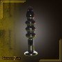 Black Beaded Glass Dildo Sex Toy GD-005