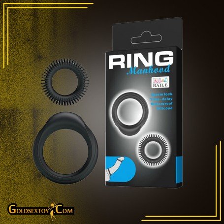 COCK RING MANHOOD CR-019