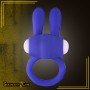Kingfansion Mini Vibrating Rabbit Cock Ring (Blue) CR-017