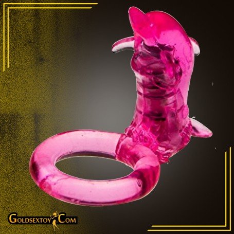 Dolphin Cock Ring Vibrator CR-005