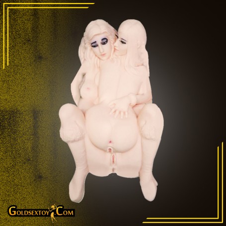 Double Decker 4 Wholes Real Sex Doll SRD-003
