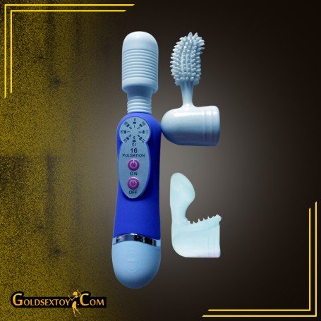 16 Speed Cordlless Magic Wand Massager VM-008