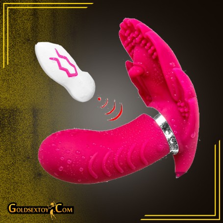 Remote control Wireless Clitoris Luxury Vibrator LXV-029