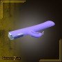 Black T- Transfer Beads Stick Rabbit Vibrator RV-021