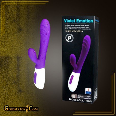 Violet Emotion Rabbit Vibrator RV-033