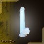 Crystal Suction Cup Realistic Non Vibrator RSNV-028