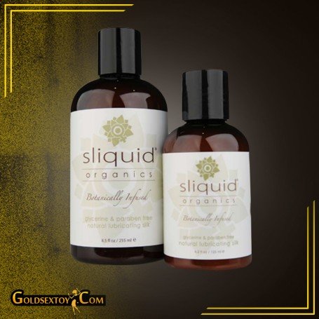 Natural lubricanting Silk Organic by Sliquid 125ml CGS-023