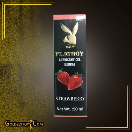 Playboy Lubricant Water Based Gel - Strawberry Flavoured CGS-034