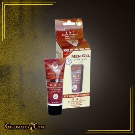 Jaguar Power 3 In 1 Penis Enlargement Cream 50ml PEC-005