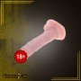 Bendable Realistic Non-vibrator with Suction Cup Bendable Realistic Non-vibrator with Suction Cup RSNV-030