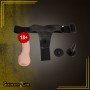 Baile 7-inch Strap-on Dildo with Adjustable Harness SO-031