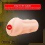 Hands-free Vibrating Compact Male Masturbator MMT-030